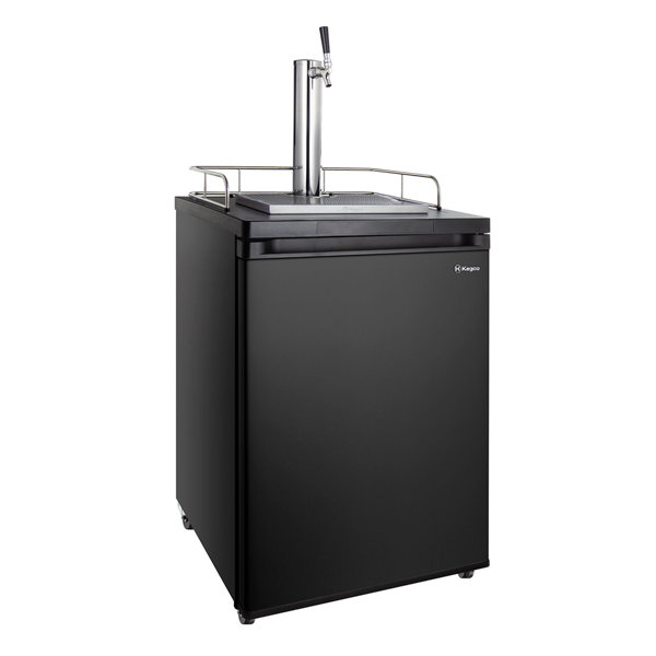 Kegco 2.6 Cubic Feet Single Tap Freestanding Kegerator with Adjustable